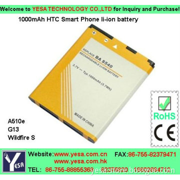 Smart Mobile Phone Battery apply to A540e
